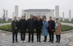 中殡协会长和浙江省民政厅省殡协领导考察欧宝