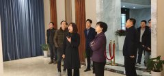 1月末，两地领导赴浙江欧宝视察工作