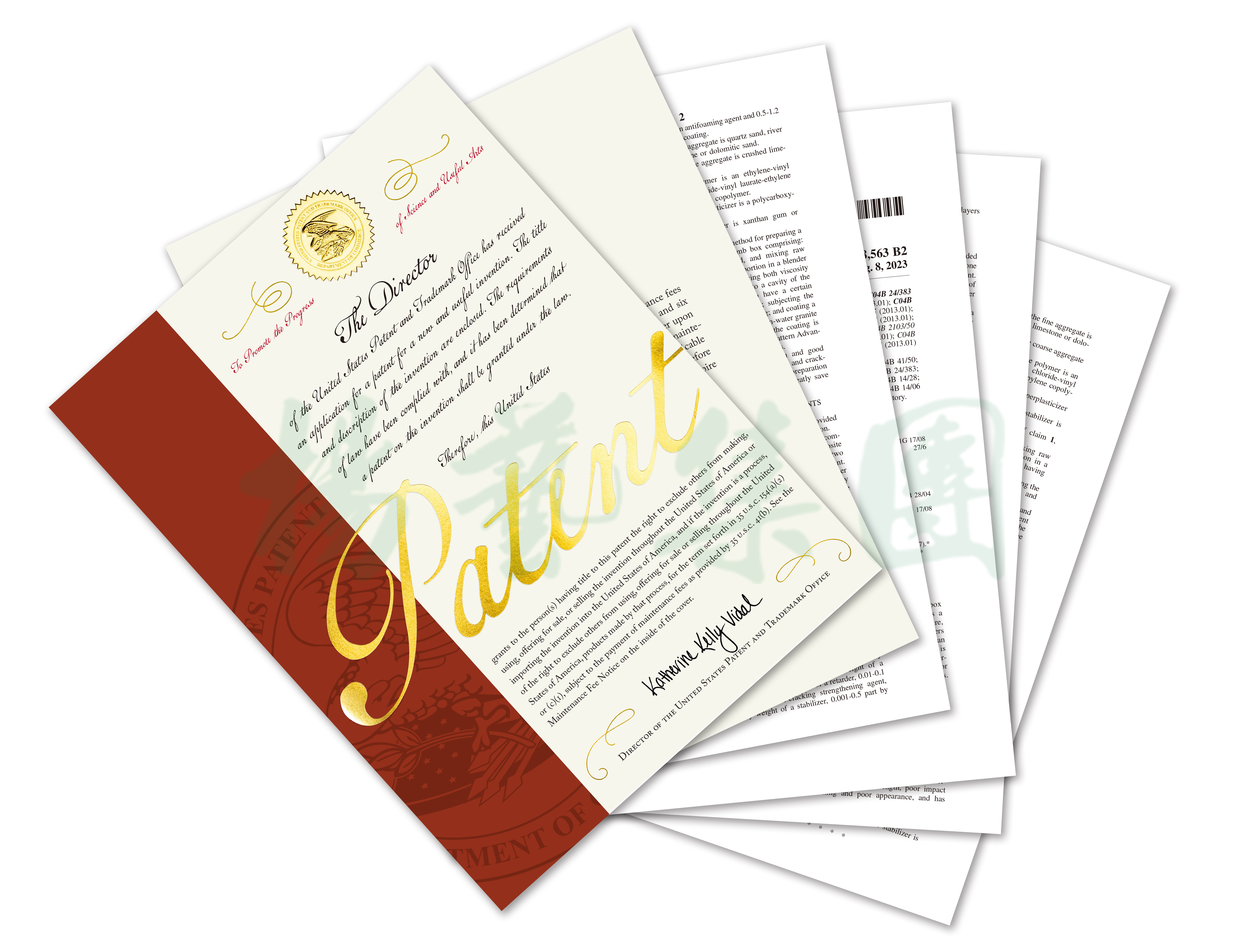 美国专利：聚合物水泥花岗岩复合墓箱及其制作方法