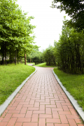 欧宝道板砖为您打造安全宜人的步行环境